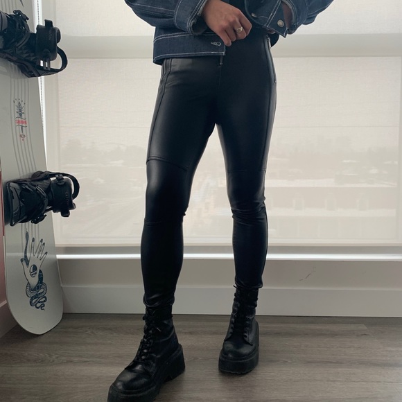 Leather leggings - Picture 2 of 4